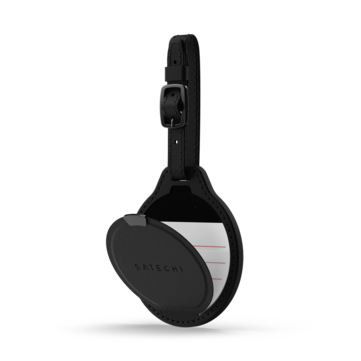 There Satechi Vegan-Leather FindAll Luggage Tag. (Image source: Satechi)