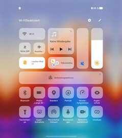 Quick access controls