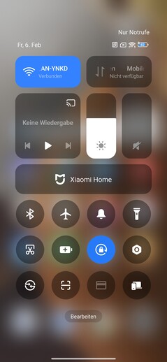 Redmi Note 15 Pro+ 5G: Quick settings