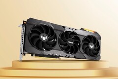 The ASUS Radeon RX 6700 XT TUF Gaming looks like other TUF Gaming models, in our opinion. (Image source: ASUS)