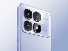 The Redmi K70 Ultra appears to have a 50 MP triple camera in the rectangular camera module. (Image source: Xiaomi)