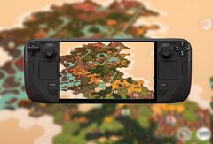 Dorfromantik is a critically acclaimed game that is currently 60% off on Steam. (Image source: Steam, Amazon, edited)