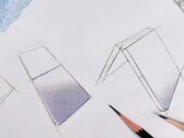 Sketches of the Magic V Flip2. (Image source: Jimmy Choo on Instagram)