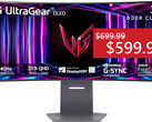 The LG UltraGear 34GS95QE is a feature-rich ultrawide gaming monitor that normally retails for $1,299.99 and can now be had for $599.99 via LG. (Image source: LG - edited)