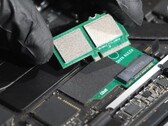 This MacBook Pro now has the ability to receive storage upgrades via a slot-in NVMe SSD. (Image source: iBoff RCC on YouTube)