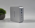 Minisforum M2 mini PC front ports view
