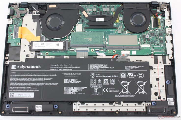 Easy to service with accessible M.2 2280 SSD and two DDR5 SODIMM slots