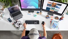 The new Logitech MX Keys and MX Master 3 are custom-made for Apple's Mac and iPad lines. (Image: Logitech)