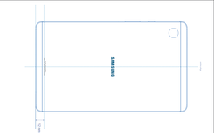 A Galaxy Tab A9 diagram. (Source: FCC)