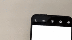 The front camera extends automatically if necessary