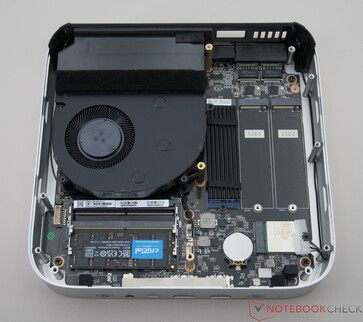 Minisforum AI X1 Pro with removed power supply unit