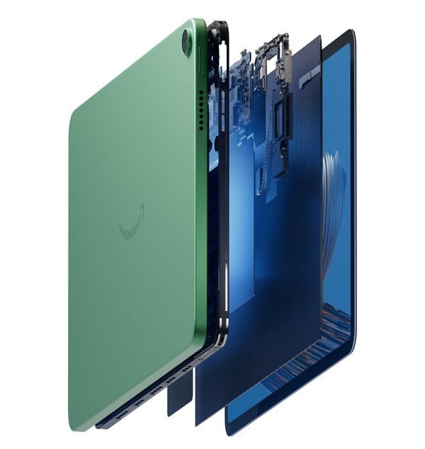 The Amazon Alexa Tablet 11 doesn't have an audio jack.