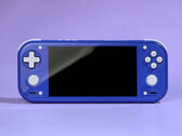 The RG 55G1 has a Switch Lite-like design. Pictured: the gaming handheld in Indigo.