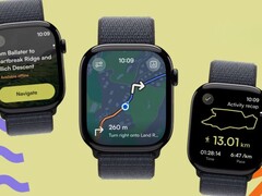 Apple Watch users can download new Strava and Komoot app updates. (Image source: Komoot via Strava)