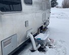 The Bitcoin Antminer S9 was placed in a small box outside the 22ft long Airstream travel trailer (Image: Michael Schmid)