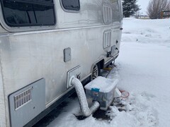 The Bitcoin Antminer S9 was placed in a small box outside the 22ft long Airstream travel trailer (Image: Michael Schmid)
