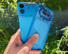 Left to right: Nothing Phone (4b) and (4a)
