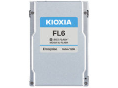 The FL6 SSD from Kioxia aims to provide superior performance and considerably lower prices when compared to Intel&#039;s Optane SSDs. (Image Source: Kioxia)