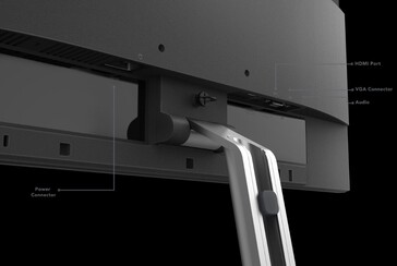 Lenovo L24 ports (image via Lenovo)