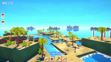 An image showing several islands in Outpath.
