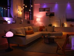 The Philips Hue app has a new color selector. (Image source: Philips)