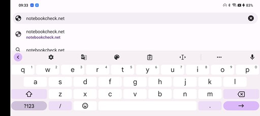 Gboard is the default keyboard