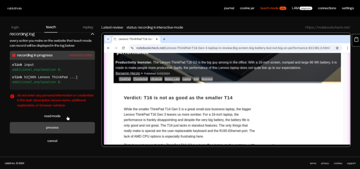 Select read mode