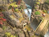 An image showing an environment in Shadow Tactics: Blades of the Shogun, now 90% off on Steam.