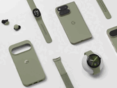 The unknown Google wearable has an oblong display.