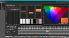 ColorChecker after calibration