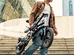 LC2: Foldable e-bike is said to be very portable. (Image source: Jimove)
