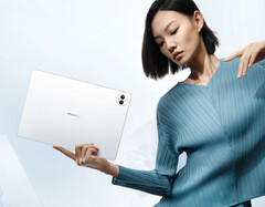 Huawei&#039;s latest tablet has comparatively thin display bezels. (Image source: Huawei)