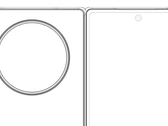 The latest "OnePlus Fold" schematic. (Source: Digital Chat Station via Weibo)
