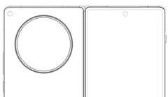 The latest &quot;OnePlus Fold&quot; schematic. (Source: Digital Chat Station via Weibo)