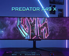 The Predator X49 X appears to share the same Gen 2 QD-OLED panel as recent RedMagic and Philips Evnia releases. (Image source: Acer)