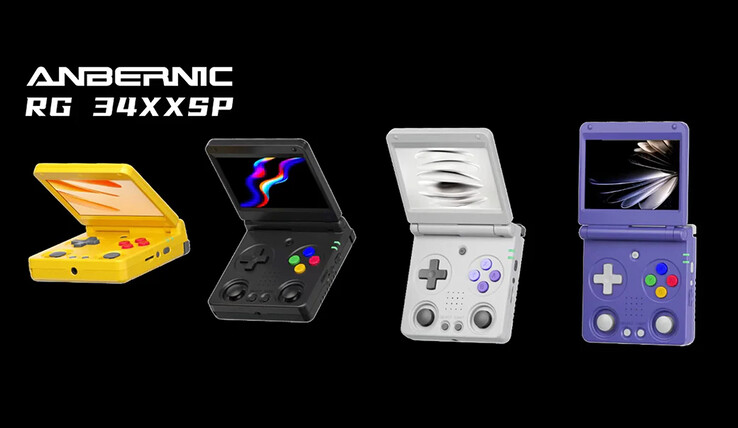 What the Anbernic RG34XX SP actually looks like. (Image source: Anbernic)