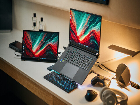 Video: Our Computex 2025 setup - travelling light(-ish) with the ROG Scar 16