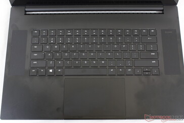 Blade 17 2021 keyboard for comparison. Note the repositioned Power button