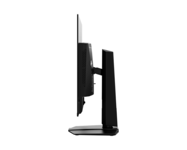 The monitor's height is adjustable. (Image source: MSI)
