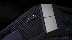 Power button/front portion of the mini PC (Image source: ASUS)