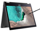 Acer's Chromebook Spin 13 features a 360-degree hinge that activates the tablet mode. (Source: Acer)