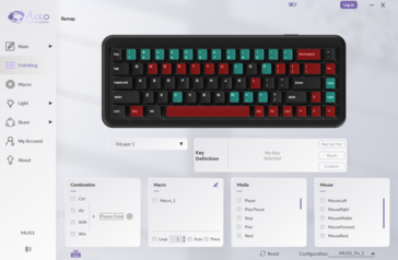 With Akko cloud driver, you can configure FN buttons, remap keys, add macros, new shortcuts and combinations (Image source: Abhinav Fating / Notebookcheck)