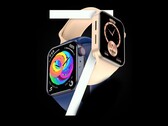 The so-called Aifeec Smartwatch Series 7 looks suspiciously similar to leaked pictures of the Apple Watch Series 7 (Image: Aifeec)