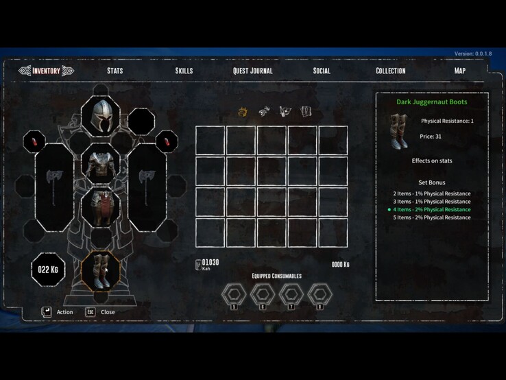 Experimenting with equipment and skill points is a central part of BOSS ARENA.