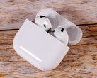 Apple's AirPods 4 (pictured) are on sale near their all-time low price at Amazon. (Image source: Notebookcheck review)