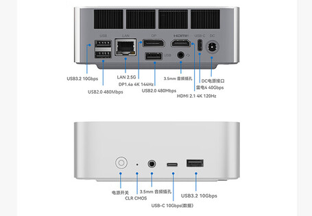 Connectivity ports (Image source: JD.com)