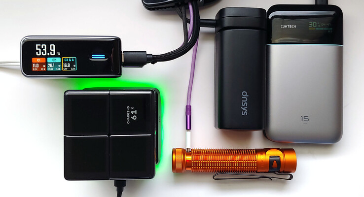 Charging multiple devices.