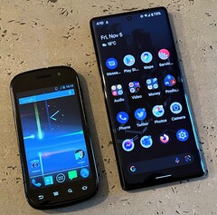 Smartphones have been completely transformed since Google and Samsung last collaborated. (Image: Notebookcheck)