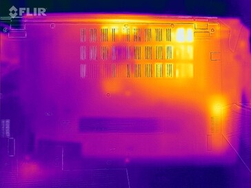 Heat production bottom surface (load)