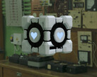A render of the Companion Gabecube, pictured against a workshop background. (Image source: Ellanas via MakerWorld)